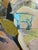 This layered painting depicts a Black Tailed Deer that was roaming around the neighborhood in Gardiner, MT where I was...