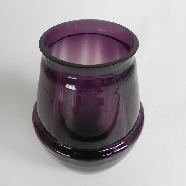 Art Deco Acorn Vase by Willem Jacob Rozendaal for Kristalunie Maastricht, 1931 For Sale - Image 3 of 9