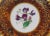 Ceramic Antique Minton Cabinet Plates Tortoiseshell Glaze Botanical Dishes - A Pair For Sale - Image 7 of 10
