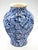 Blue Flintware Vase Grape for Rörstrand, 1920s For Sale - Image 6 of 12