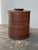 1950s Vintage Stacked Leather + Cork Humidor / Vessel by Gardner-Kates, Circa 1950s For Sale - Image 5 of 11