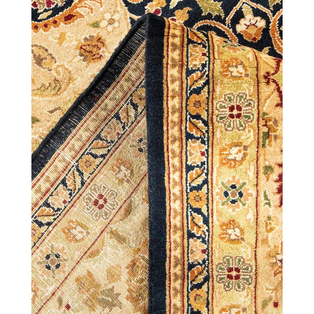 Mogul, One-of-a-Kind Hand-Knotted Area Rug - Yellow, 8' 1" x 10' 7" For Sale In New York - Image 6 of 8