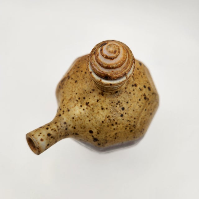 Studio Pottery Mid 20th Century Studio Pottery Pot For Sale - Image 4 of 4