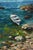 Oil Painting a Lonely Boat on the Seashore Yuriy Suprunchuk For Sale
