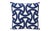 Blue Schumacher Indoor/Outdoor Double-Sided Pillow in Santorini Print For Sale - Image 8 of 8