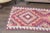 1970s Turkish Oushak Handmade Wool Cotton Pink Runner Rug For Sale In San Francisco - Image 6 of 11