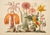 Set of 4 - 18" X 12.5" Botanical Prints 'Hortus Floridus' Style Flowers #4, Unframed For Sale - Image 4 of 7