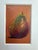 Vintage pastel still life drawings on paper of a green paper, a pumpkin and a pear. Perfect for a gallery wall or hung...