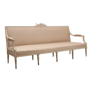 Swedish Early 19th Century Gustavian Banquette