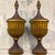 Italian Large Italian Neo-Classical Style Gilt and Gesso Painted Wall Mounted Urns -Pair For Sale - Image 3 of 8