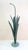 Wonderful floor lamp in the shape of a daffodil. Possibly originally a theatre light Painted metal foliage and wood base...