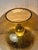 Brown Mushroom Lamp with Glass Inclusion from Süssmuth Leuchten, 1970s For Sale - Image 4 of 11