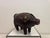 Animal Skin Vintage Leather Pig by Dimitri Omersa for Liberty and Abercrombie and Fitch, 1970s For Sale - Image 7 of 17