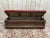 Brown Louis Philippe Storage Bench in Oak For Sale - Image 8 of 9