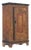 Antique Rustic Farmhouse Primitive Folk Art Painted Cabinet For Sale