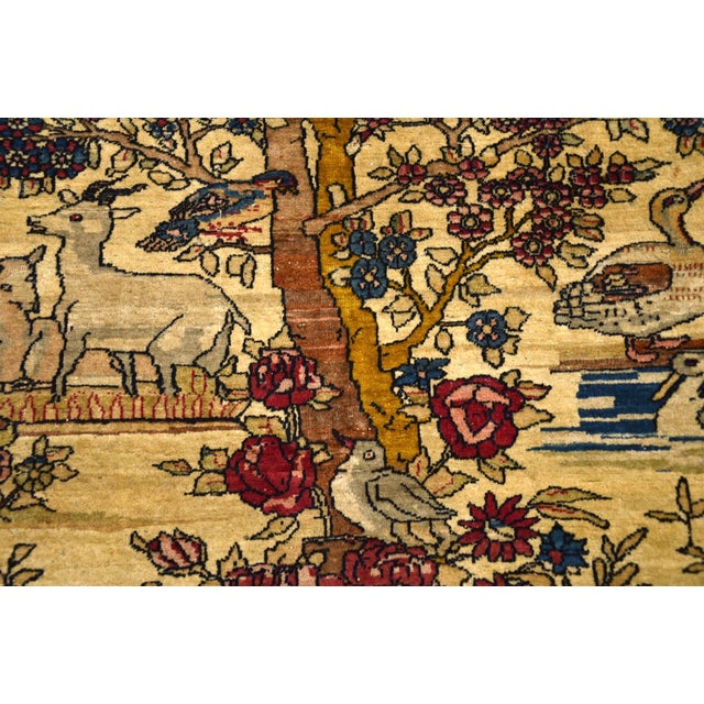 Antique Turkish Rug in Textile, 1890 For Sale - Image 9 of 11