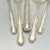 Mid 20th Century Vintage Oneida/Rogers “Flirtation” Silverplate With Int'l Silver Co. Storage Chest - 80 Pcs: Service for 12, Steak Knives and Serving Pieces Flatware For Sale - Image 5 of 18