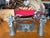 1990s Handcrafted Philippine Galvanized Metal Bow Candleholders & Heart Basket – 3 Pc Set For Sale In Boston - Image 6 of 8