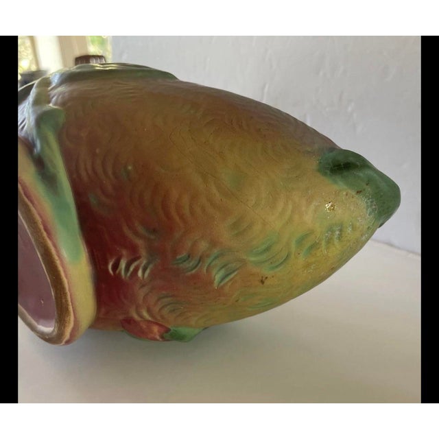 Weller Pottery Weller Pottery Oval Double-Handled Jardinière, Malverne C. 1930 For Sale - Image 4 of 6