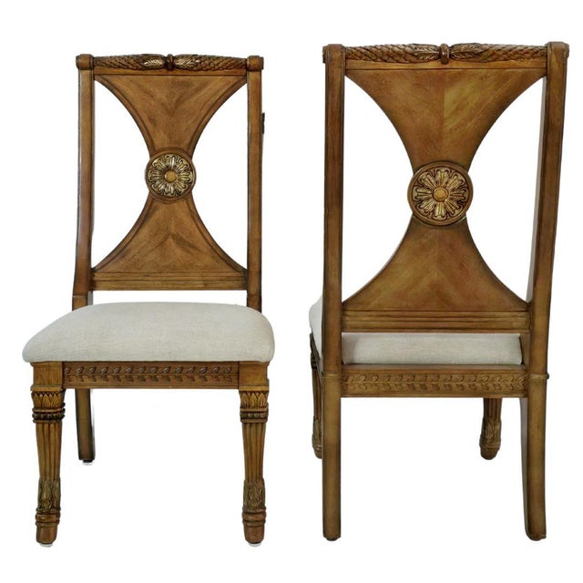 An elegant and refined Caribbean-inspired design, this set of Tommy Bahama Island Estate style chairs showcases...