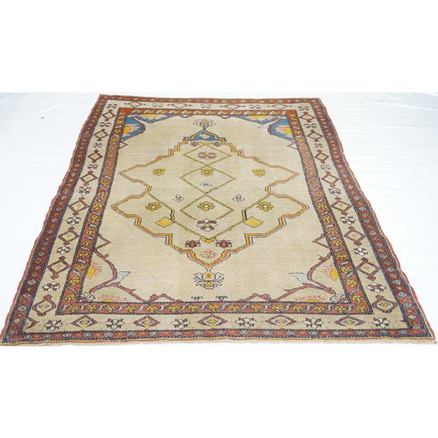 Textile Antique Tribal Bakhshayesh Rug 3'11'' X 6'0'' For Sale - Image 7 of 11