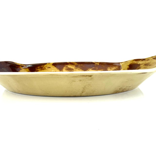 Vintage Robert Gordon Australia “Trout” Hand-Painted Oval Ceramic Platter For Sale In Little Rock - Image 6 of 14