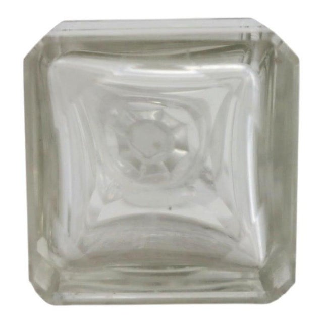 1940s Four Vintage Dimiutive Cut & Pressed Glass Spirit Decanters C1940 For Sale - Image 5 of 18