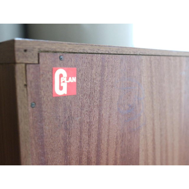 Mid Century Modern Vintage Teak Media Record Tv Cabinet Hutch by G Plan For Sale - Image 14 of 15