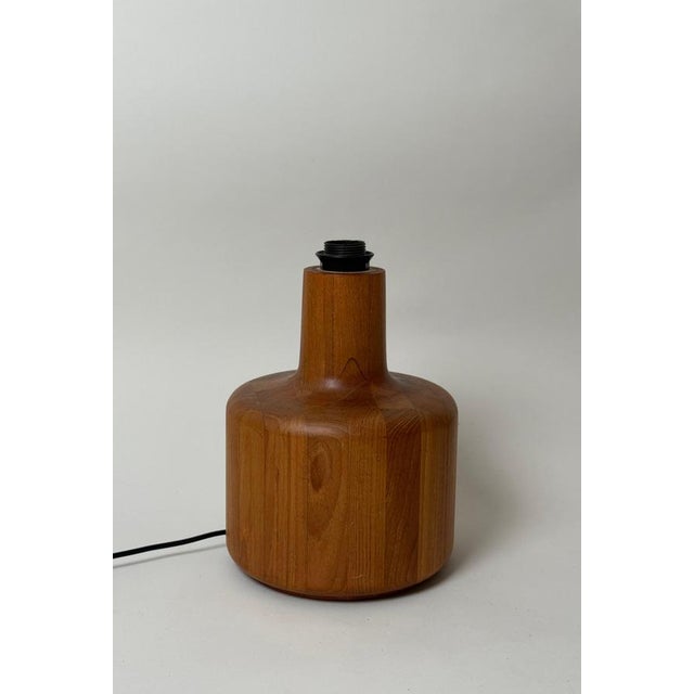 Brown Teak Table Lamp from Bestform, Denmark, 1960s For Sale - Image 8 of 14