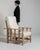 French Oak Reclining Armchair with Bouclé Upholstery, Antique, France, Circa 1940 For Sale - Image 9 of 16