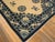 1920s Beige Medallion Antique Chinese Peking Rug 5' X 8'4" Handknotted Wool Carpet For Sale - Image 4 of 4