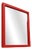 Red Model 4727 Mirror by Anna Castelli Ferrieri for Kartell, 1970s For Sale