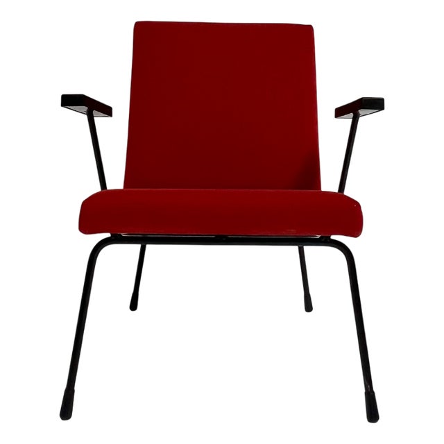 Gispen 1407 Armchair by Wim Rietveld, 1950s For Sale