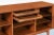 1950s 1950s Danish Modern Teak Tambour Door Credenza by Arne Vodder for Sibast Mobler For Sale - Image 5 of 12