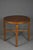 Vintage Polish Dark-Oiled Oak Veneer Side Table, 1930s For Sale - Image 9 of 13