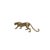 Modern Vintage Brass-Toned Leopard Sculpture, 1960s For Sale - Image 3 of 13