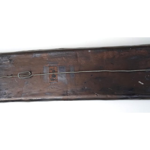 Ceramic Ceramic Wall Art Plaque from Pierre Oosterlinck, 1960s For Sale - Image 7 of 12