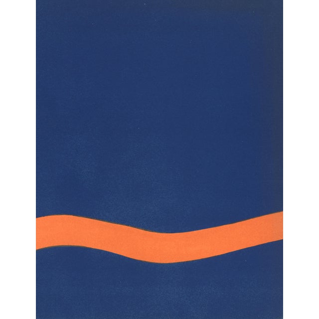 Original 1974 lithograph by André Minaux from the monograph "André Minaux Lithographer", printed in Paris by Mourlot....