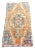 Vintage Turkish Anatolian Orange Rug For Sale