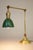 1920s Faries Industrial Machine Age Brass Double Articulating Lamp 1920's For Sale - Image 5 of 8