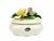Mid 20th Century Nuona Capodimonte Roses Flower Trinket Box For Sale - Image 6 of 6