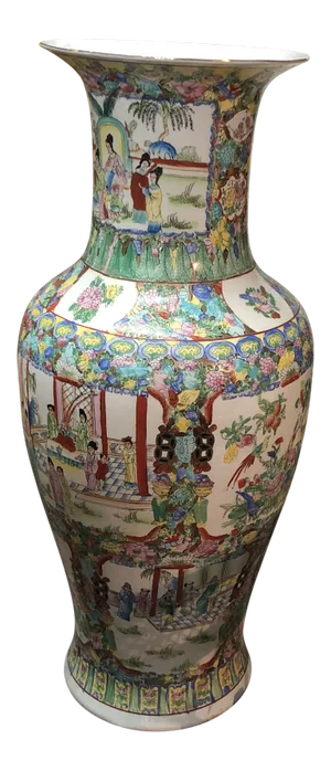 Famillie Rose Extra-Large Vase