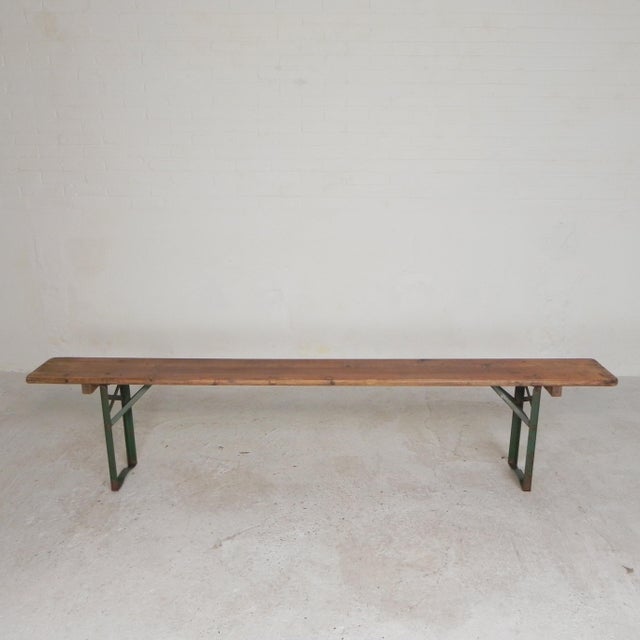 Vintage Folding Bench, 1960s For Sale - Image 10 of 18