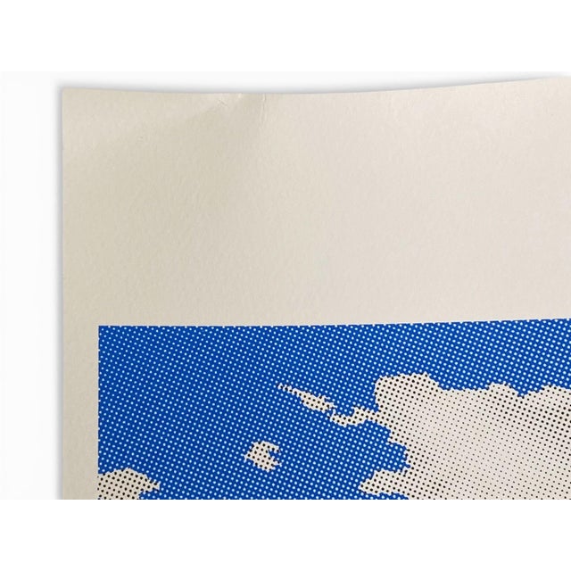 Paper Gerry Buxton, London City Airport, 2016, Signed Limited Edition Screenprint For Sale - Image 7 of 18