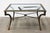 Brown Coffee Table in Wrought Iron and Glass, Italy, 1980s For Sale - Image 8 of 14