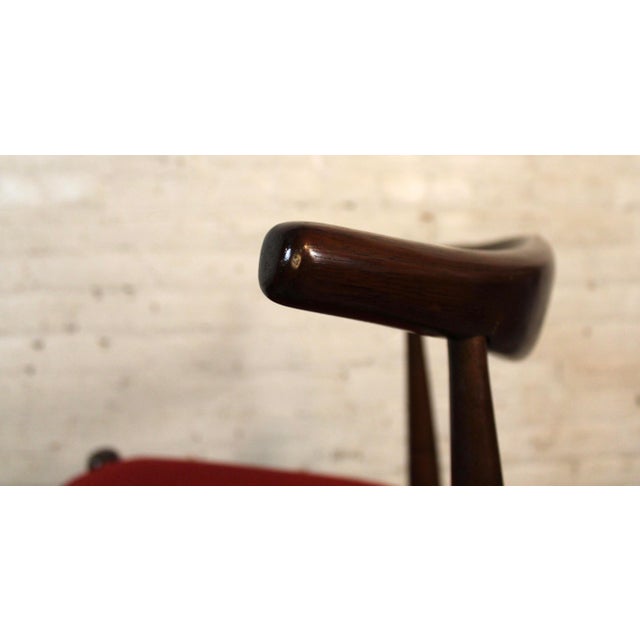 Mid 20th Century Set of Six Vamo Sønderborg Style Wishbone Dining Chairs For Sale - Image 9 of 11