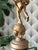 Antique Art Nouveau Brass Cherub Cupid Angel Statue Sculptures in the Style of A. Moreau - A Pair For Sale - Image 11 of 12