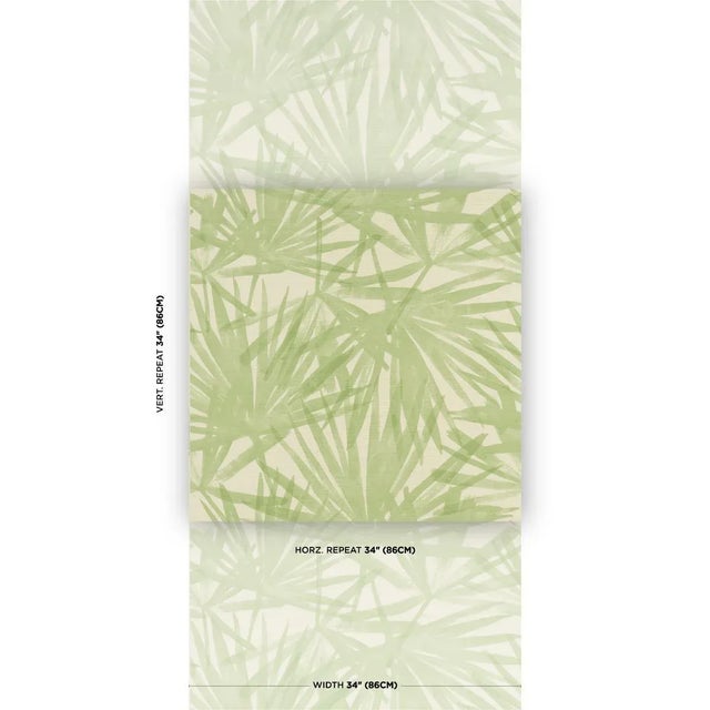 Based on an original watercolor and printed in Brooklyn, this evocative design recreates the effect of sunlight filtered...