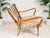 Cream Mid-Century Modern Linden Armchair, 1950s For Sale - Image 8 of 17