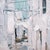 Ostuni II/Puglia/Italy by Heiko Mattausch | Oil on board Abstract depiction of a whitewashed building. For Sale